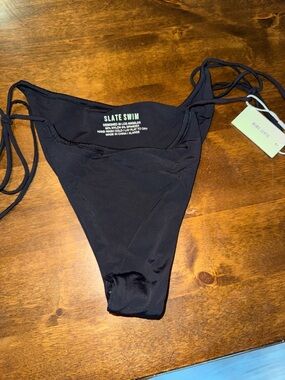 Slate Swim Women's Black Bikini Bottom - Slate Swim